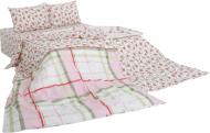 Комплект постельного белья Софи семейный светло-красный UP! (Underprice)