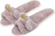 Тапки домашние La Nuit Королева р. 38-39 серо-лиловый
