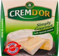 Сыр Kaserei Cremdor Simply Gourmet 60% 125г 4000504149225