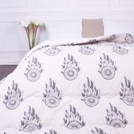 Ковдра бавовняна зима №3000 Сolor Fun Line (чохол бязь 100%) Cat 140x205 см MirSon із принтом