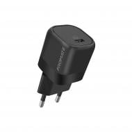 Сетевое зарядное устройство Promate PowerPort-25 Вт USB-C PD (powerport-25.black) Сетевое зарядное устройство Promate PowerPort-25 Вт USB-C PD (powerport-25.black)