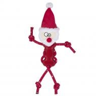 Игрушка для собак AnimAll GrizZzly Санта Клаус с пищалкой красный (184887)