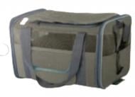 Сумка-переноска AnimAll м'яка для котів та дрібних порід собак, колір сірий