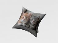 Подушка декоративная Рижик и лили 45x45 см с принтом La Nuit