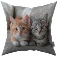 Подушка декоративная Рижик и лили 45x45 см с принтом La Nuit