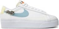 Кроссовки женские Nike BLAZER LOW PLATFORM SE NN DJ6376-100 р.40,5 белые