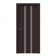 Дверное полотно IN WOOD ET-14 ПГ с молдингом и черной кромкой ПВХ 900 мм шпон коричневый