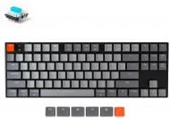 Клавиатура беспроводная Keychron K1 87 keys Gateron Red White LED (L1_KEYCHRON) black/grey