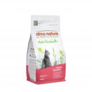 Корм сухой Almo Nature для выведения шерсти у взрослых котов с лососем 400 г