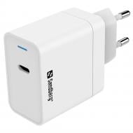 Зарядное устройство Sandberg USB-C PD 65W белый