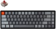 Клавиатура Keychron K6 Aluminum Frame 68 keys Gateron Brown Hot-Swap RGB (W3_KEYCHRON) black/grey