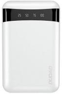 Повербанк DUDAO Portable mini 10000 mAh white (6973687243579)