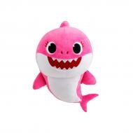 Игрушка BABY SHARK Мама Акулененка 19 см розовый с белым