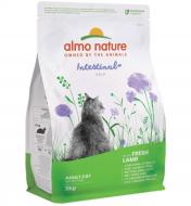 Корм сухий Almo Nature для дорослих котів з чутливим травленням з ягням 2 кг