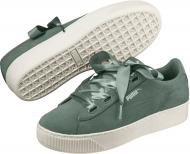 Кроссовки Puma Vikky Platform Ribbon S 36641805 р.35,5 зеленый