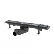 Линейный трап для душа Rhein с решеткой из нержавеющей стали 550 мм