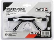 Очки защитные YATO прозрачные на оправе 12/240 YT-7361