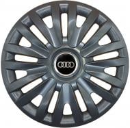 Ковпак для коліс SJS Audi 313 R15" 4 шт. чорний