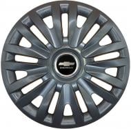 Колпак для колес SJS Chevrolet 313 R15" 4 шт. черный