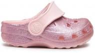 Сабо Coqui COQUI 8701 Candy pink glitter 8701 Candy Pink Glitter р.22/23 розовый с перламутром