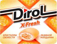 Жувальна гумка Dirol X-Fresh мандаринова свіжість 18 г