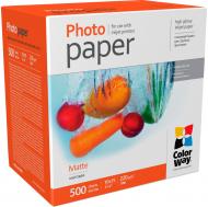 Фотобумага ColorWay 10x15 220г matte 500 л (PM2205004R)