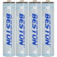 Аккумулятор Beston AAA USB Type-C 1.5V 400mah Li-ion (3AC-18) 4 шт. (AA620272)