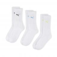 Носки Puma PUMA CREW SOCK 3P WHITE COMBO 88035529 р.39-42 белый