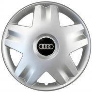 Колпак для колес SJS Audi 213 R14" 4 шт. серебряный