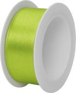 Лента декоративная STEWO Satin spool light green 2,5 см 3 м светло-зеленый