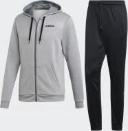 Спортивный костюм Adidas MTS LIN FT HOOD EI5558 р. M серый