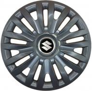 Колпак для колес SJS Suzuki 313 R15" 4 шт. черный