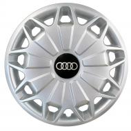 Ковпак для коліс SJS Audi 338 R15" 4 шт. срібний Ковпак для коліс SJS Audi 338 R15" 4 шт. срібний