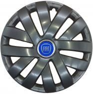 Колпак для колес SJS Fiat (синий) 315 R15" 4 шт. черный