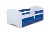 Кровать детская Pondi Лакки 80x180 см белый/синий