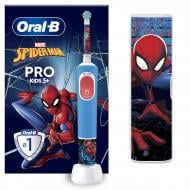 Електрична зубна щітка Oral-B Pro Kids «Людина-Павук» + Футляр