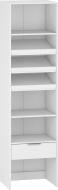 Корпус шкафа Грейд Санта полки с наклоном 2200х600х500 мм белый /