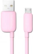 Кабель PURIDEA USB – microUSB 1.2 м розовый L02