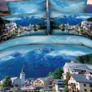 Комплект постельного белья 2.0 Н1590 голубой Word of Dream
