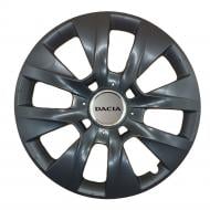 Колпак для колес SJS Dacia 334 R15" 4 шт. черный