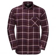 Рубашка Jack Wolfskin FRASER ISLAND SHIRT 1402522-7807 р. S бордовый