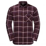 Рубашка Jack Wolfskin FRASER ISLAND SHIRT 1402522-7807 р. L бордовый