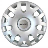 Ковпак для коліс SJS Dacia 204 R14" 4 шт. срібний Ковпак для коліс SJS Dacia 204 R14" 4 шт. срібний