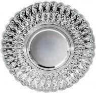 ВІТРИНА! Світильник точковий Светкомплект SVC 201 з LED-підсвіткою 7 Вт GU5.3 прозорий/хром