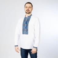 Вышиванка Эдельвика 184-24/09 белый р. XXL