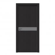 Дверное полотно IN WOOD ET-12 ПГ с черным молдингом и кромкой 600 мм лиственница горная