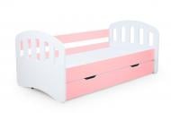Кровать детская Pondi Хеппи 80x180 см розовый