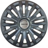 Ковпак для коліс SJS Dacia 412 R16" 4 шт. чорний