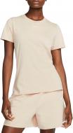 Футболка Nike ESSNTL TEE SS CREW LBR CZ7339-126 р.XS бежевый