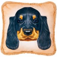 Подушка декоративная Собака Кокер Спаниель 35x35 см бежевый Stip Подушка декоративная Собака Кокер Спаниель 35x35 см бежевый Stip